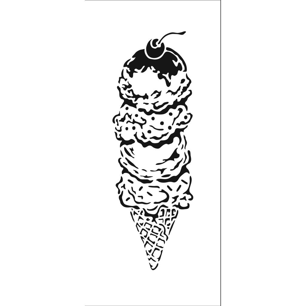 4x9-slimline-stencil-ice-cream-cone-personal-impressions